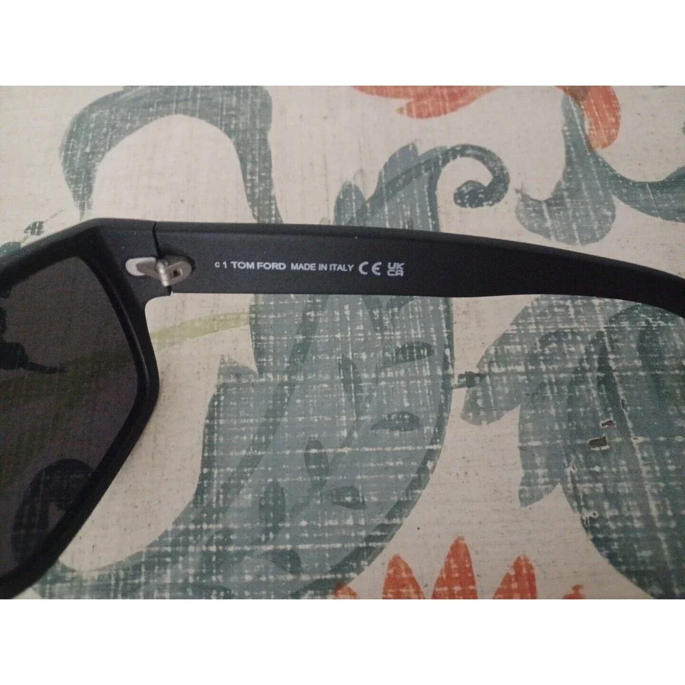 TOM FORD Mason TF445 02D Poralized 58.17 140 *3P Sunglasses Matt Black